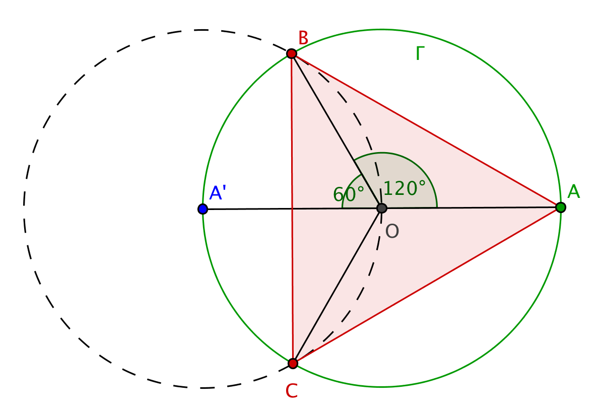 triangle �quilat�ral inscrit